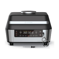 Nutricook Smart Air Fryer Grill XL NC-AFG960, 8.5L Indoor Grill with Smart Thermometer, 1760W