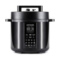 Nutricook Smart Pot 2 سعة 8 لتر - أسود ستانلس ستيل