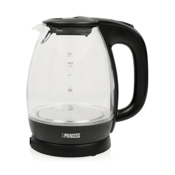 Princess Glass Kettle 1.7 Liter 2200Watt