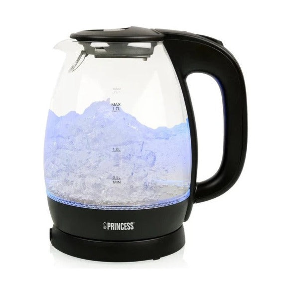 Princess Glass Kettle 1.7 Liter 2200Watt