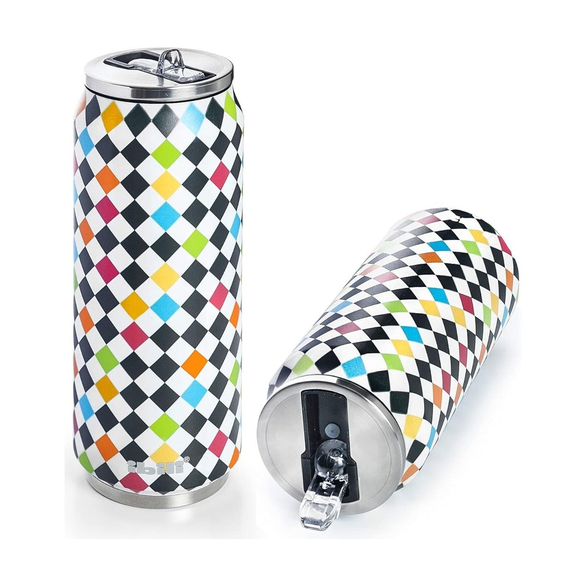 Ibili Arlequin Thermo Can 330Ml - Multicolored