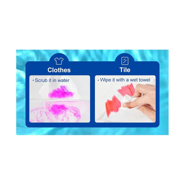 WASHABLE MARKER Small Tip 12 Colors