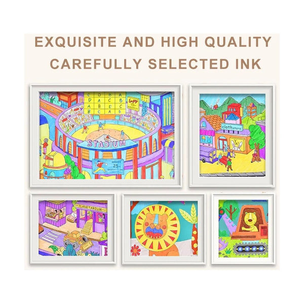 WASHABLE MARKER Small Tip 12 Colors