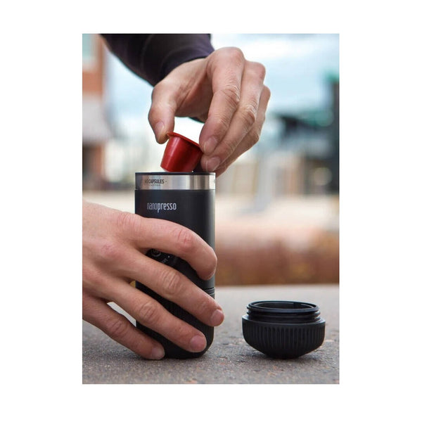 Wacaco- Nanopresso - Black + Nespresso