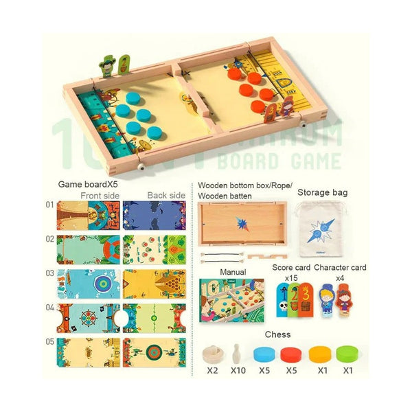 Mideer Board game 10 in 1 Carron