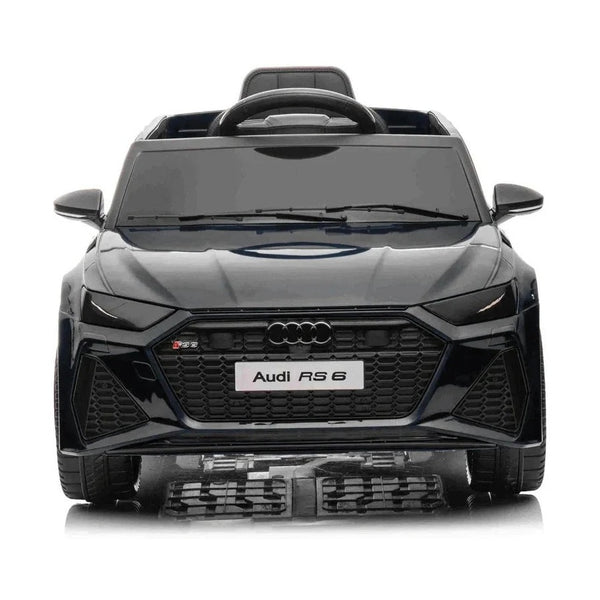Audi RS6 Licensed R/C Ride on Car - 12V Electric – Black