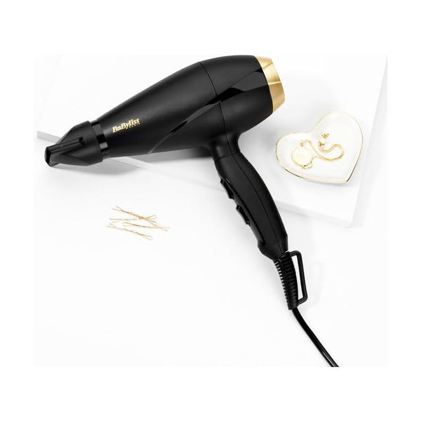 Babyliss Power Pro Hair Dryer 2 Heat - Speed Settings 2000 Watt - Black