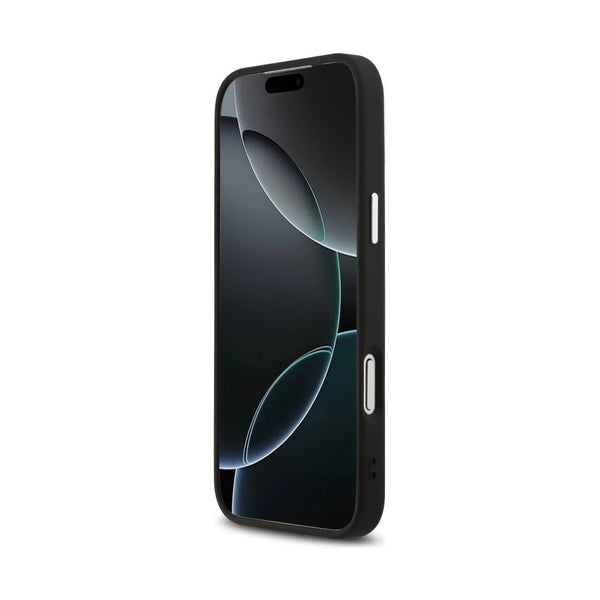 GUESS - MAGSAFE PU LEATHER CASE IPHONE 17 PRO MAX - BLACK