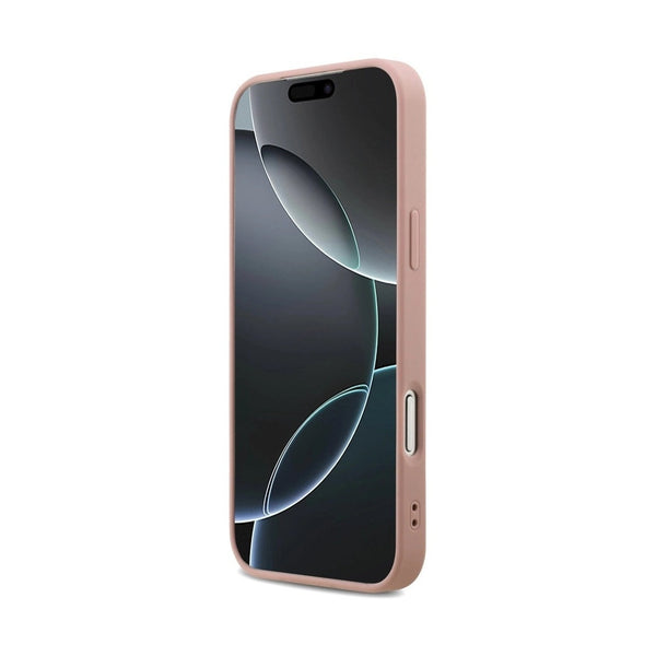 GUESS - PU CASE FIXED GLITTER IPHONE 17 PRO MAX - PINK