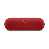 مكبر صوت Beats Pill اللاسلكي بتقنية البلوتوث باللون الأحمر المميز - مقاوم للماء والغبار بمعيار IP67 وقابل للحمل
