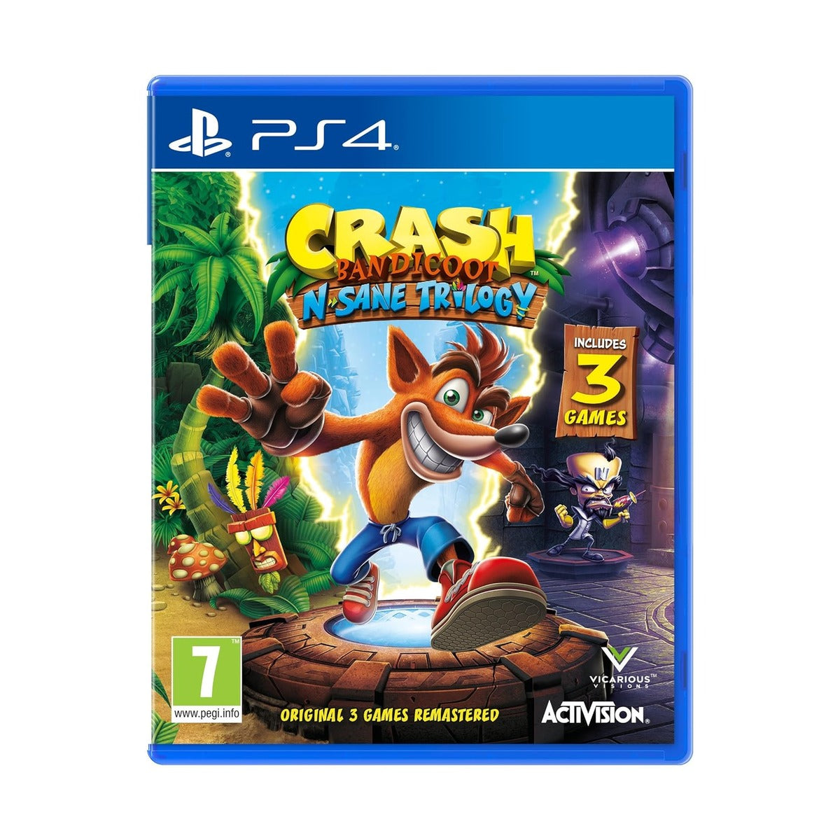 CRASH BANDICOOT N'SANE TRILOGY - PS4