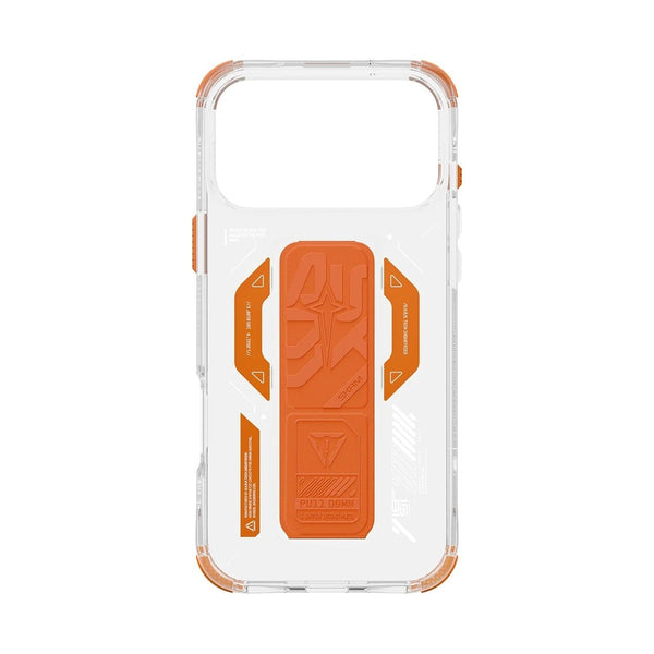Skinarma Helio Mag-Charge Case with Grip-Stand for iPhone 17 Pro - Orange