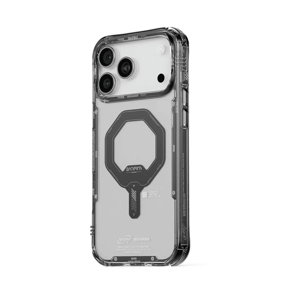 Skinarma Saido Mag-Charge Case for iPhone 17 - Grey