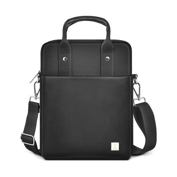 Wiwu - 14'' Hali Vertical Layer Bag - Black