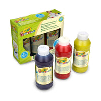 Crayola - دهانات أصابع قابلة للغسل، 3 قطع