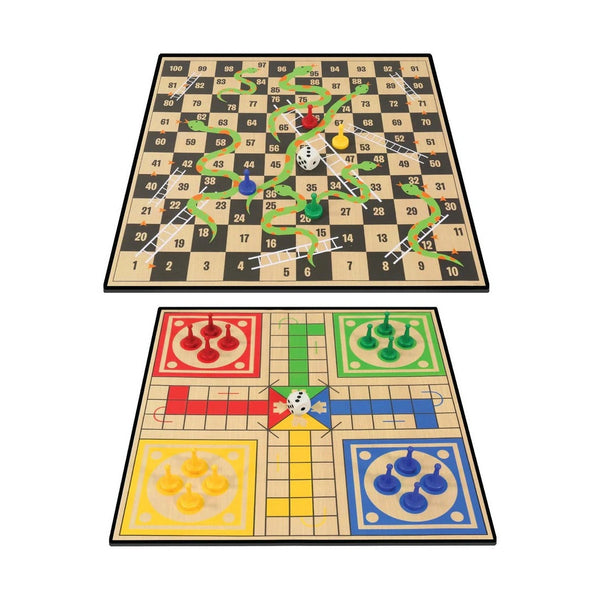 Ambassador Classic Games 2 In 1 Ludo Snakes & Ladders