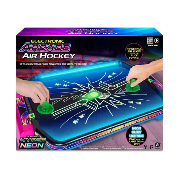 Ambassador Electronic Arcade Air Hockey Hyper Neon Series
