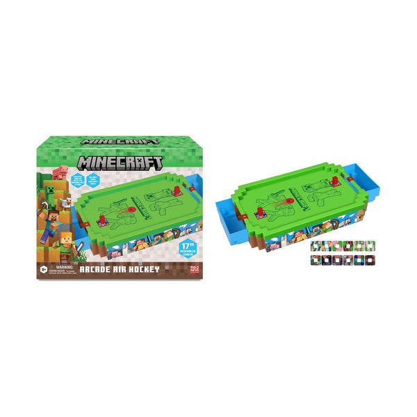 Ambassador Minecraft Arcade Air Hockey Premium Series Overworld