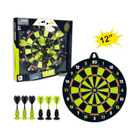 Aojie Sport - 12" Target Set (W/ 6 Darts)