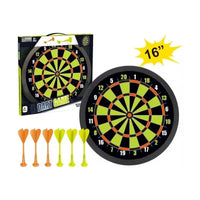 Aojie Sport - 16" Target Set (W/ 6 Darts)