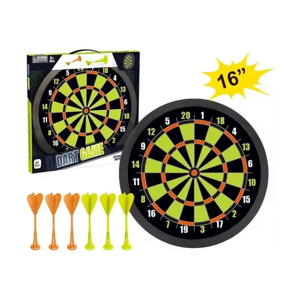 Aojie Sport - 16" Target Set (W/ 6 Darts)