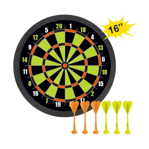 Aojie Sport - 16" Target Set (W/ 6 Darts)