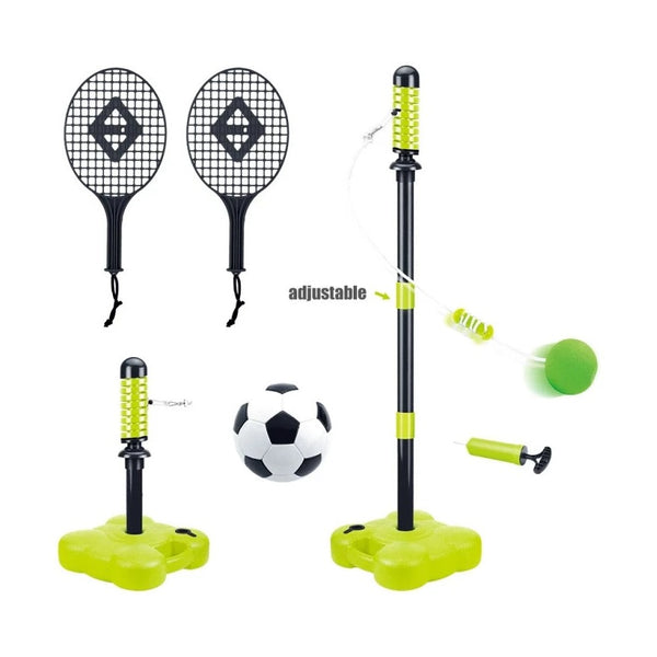 Aojie Sport - 2 In 1 Combo Set (Swing Racket, Soccer Set)