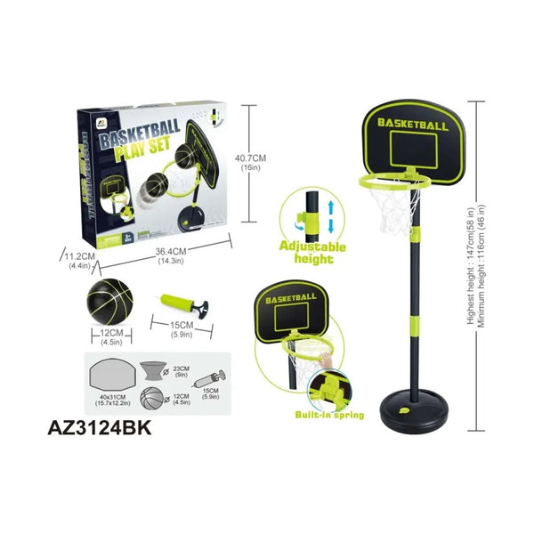 Aojie Sport - Basketball Set (W/ 6" Ball)