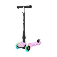 Boldcube Big 3 Wheel Foldable Kids Scooter, Light Up Wheels, Ages 5 Plus, Kitty Love