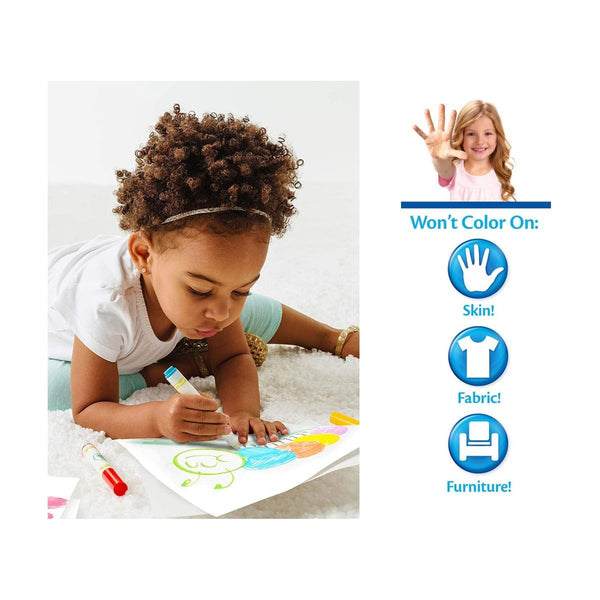Crayola - Color Wonder Set Animal Friends, Foldalope, 4 Markers