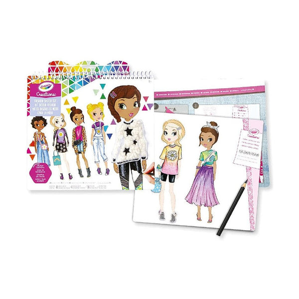 Crayola - Crayola Creations Fashion Sketch Set