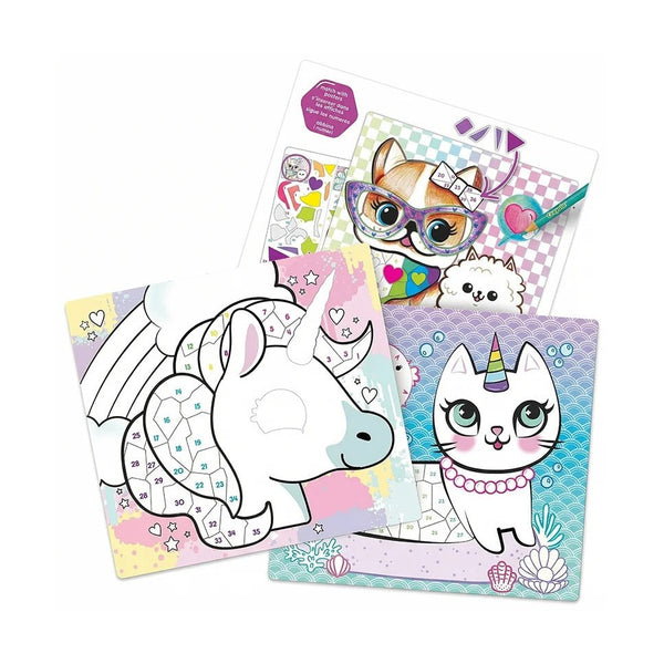 Crayola - Crayola Creations Sticker By Number Art Set