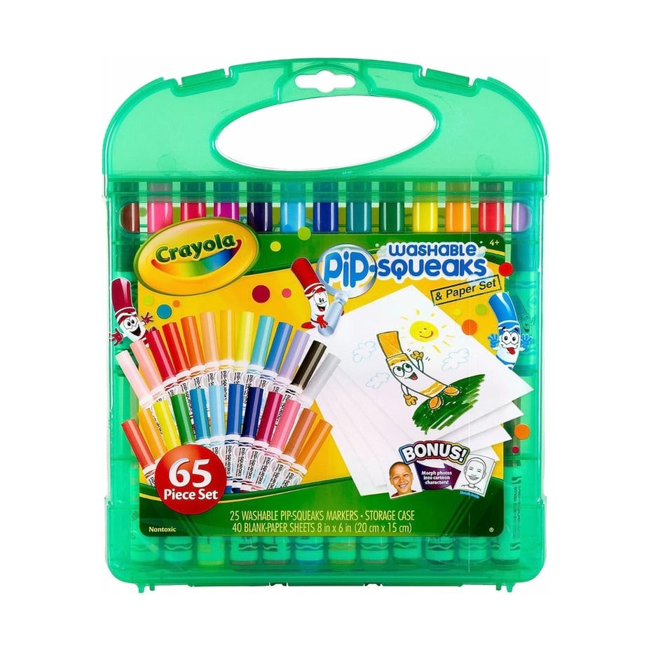 Crayola - Create & Color Mini Washable Markers And Paper