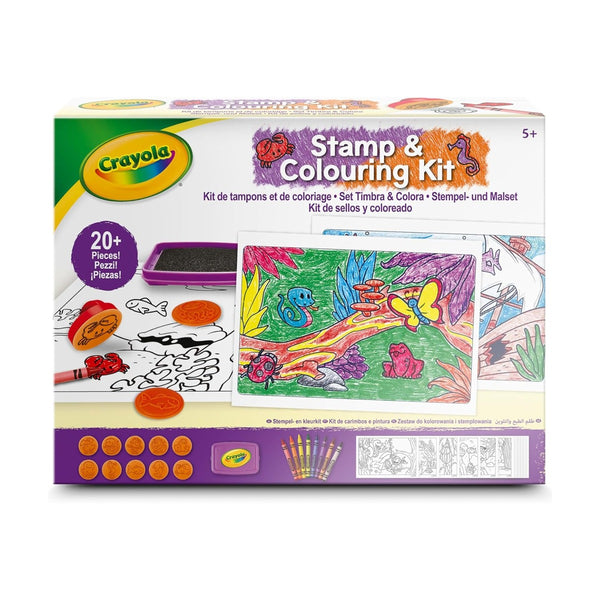 Crayola - Stamp & Colouring Kit