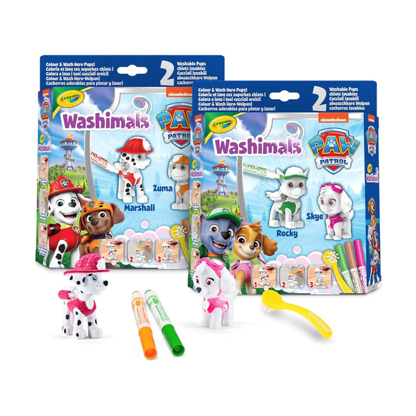 Crayola - Washimals Paw Patrol 2Ct Box (Assted)