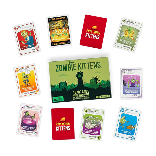 Exploding Kittens Zombie Kittens 2-5 Players - Ages 7+