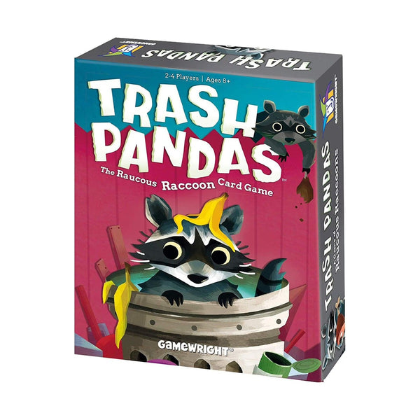 Gamewright - Trash Pandas - The Raucous Raccoon Push-Your-Luck Card Game