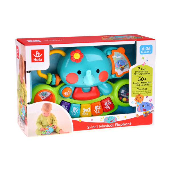 Hola - 2-In-1 Musical Elephant