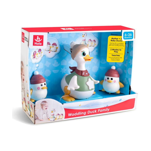 Hola - Waddling Duck Family (Swinging) - 3 Pcs