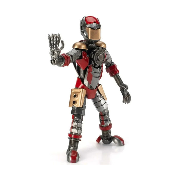 Metal Art - 7.5 Iron Man Inspired Recycled Metal Sculpture