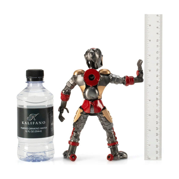 Metal Art - 7.5 Iron Man Inspired Recycled Metal Sculpture