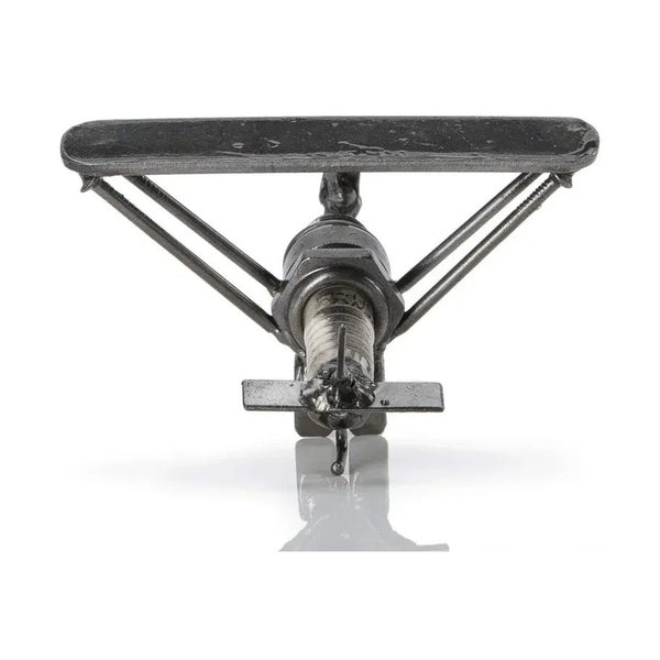 Metal Art - Airplane Inspired Recycled Metal Sculpture
