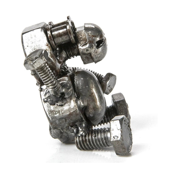 Metal Art - Monkey Recycled Metal Sculpture
