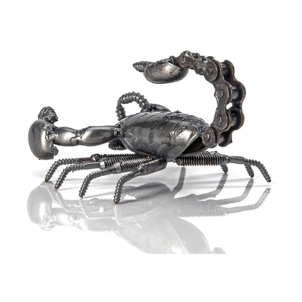 Metal Art - Scorpion Inspired Recycled Metal Sculpture
