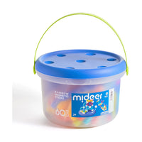 Mideer - أعواد مغناطيسية قوس قزح - 60 قطعة