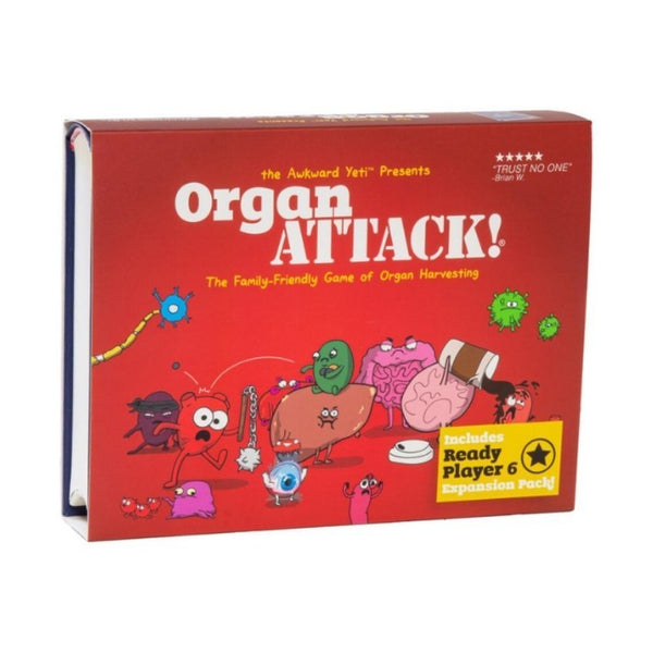 Organ Attack Card Game