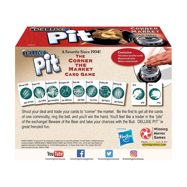 Pit Delux Edition Card Game