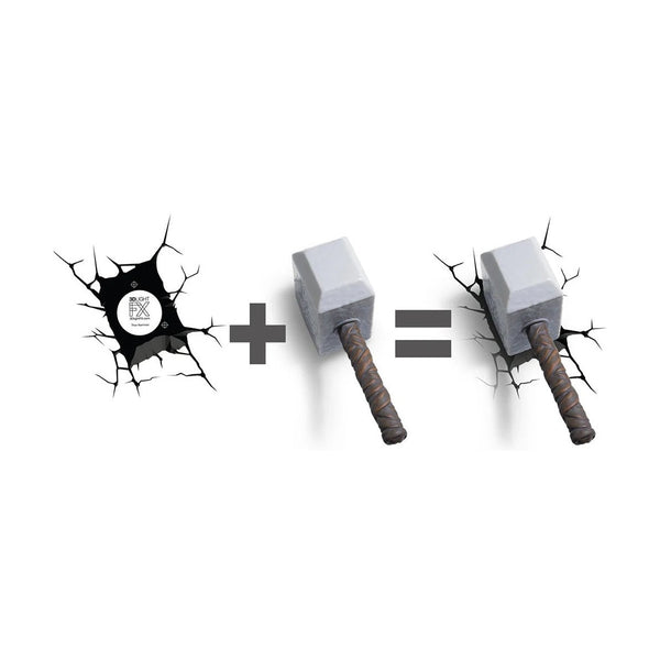 The Source 3Dl Marvel Thor Hammer Light