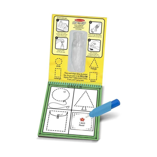 Melissa & Doug: Water Wow - Colors & Shapes Water Reveal Pad