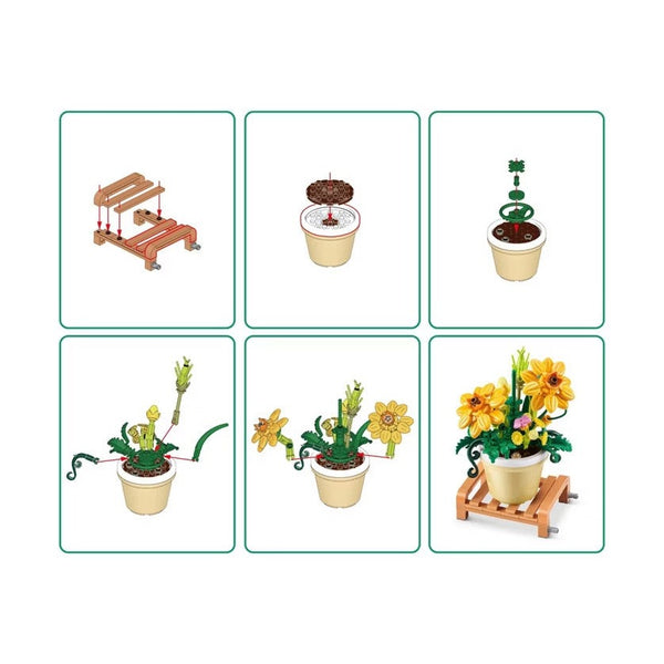 Zuru Max Garden Pot Plants Series 1 Capsule 15Pcs